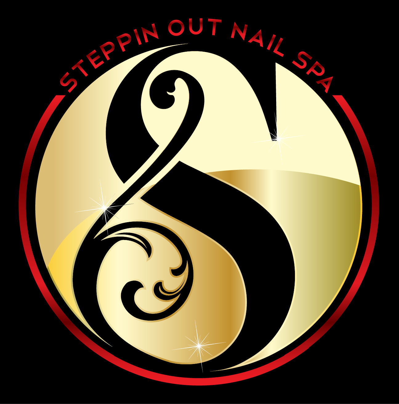 Steppin Out Nail Spa Logo